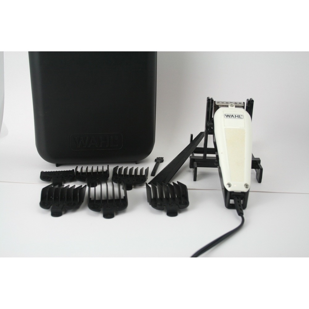 Wahl Corded Hair Clipper Kit with 6 Guards Comb Cleaning Brush and Hard Case - Picture 3 of 6